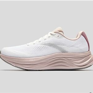 Anta PG7 Women's White and Pink Running Sneakers